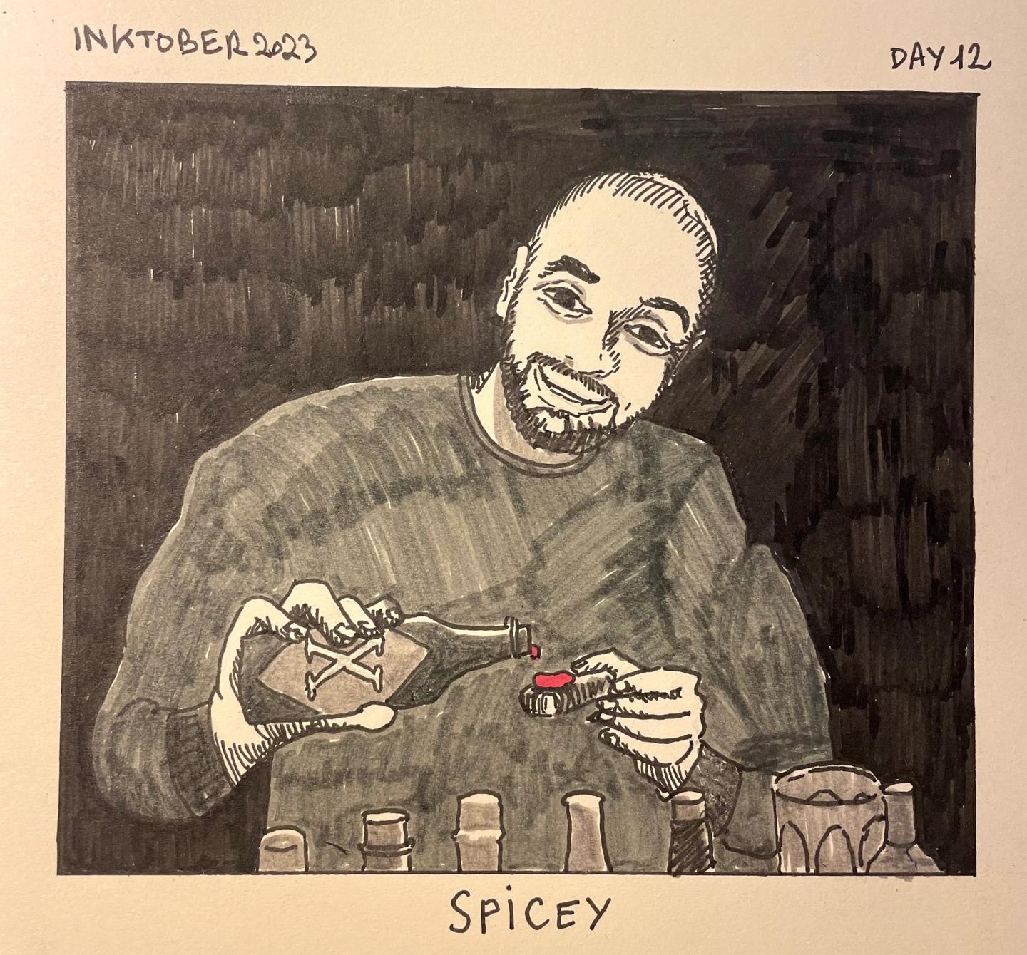 Inktober 2023, day 12
