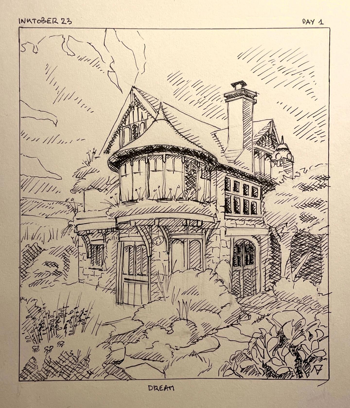 Inktober 2023, day 1