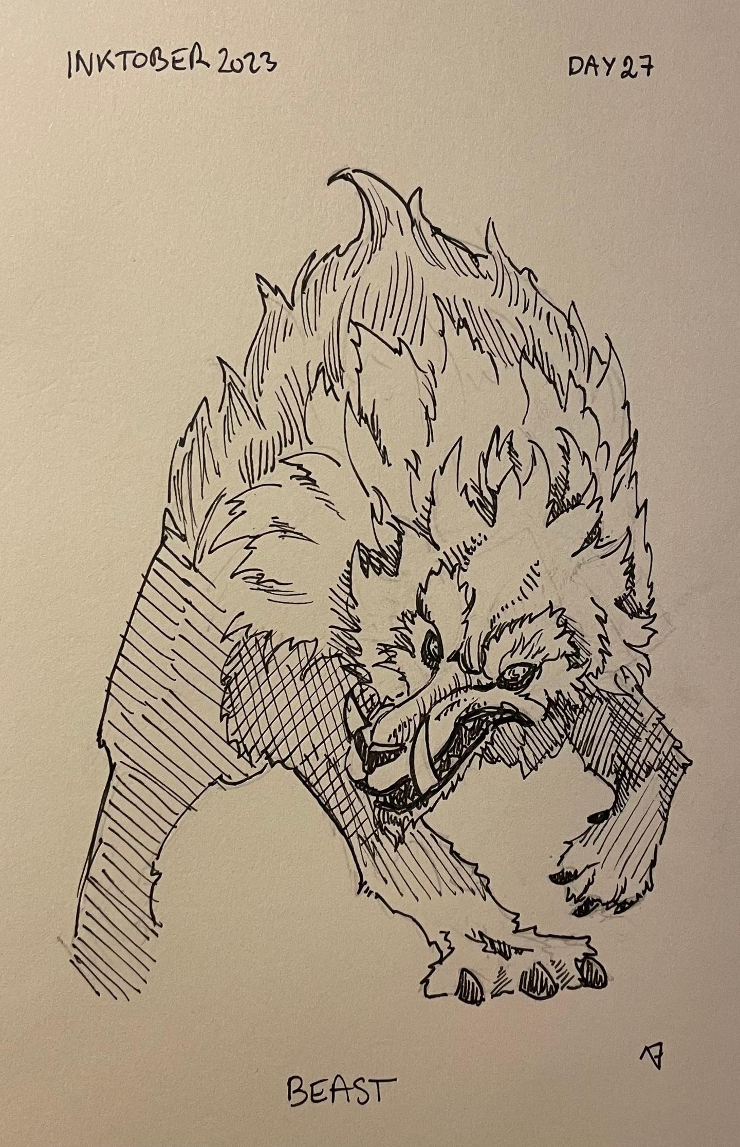 Inktober 2023, day 27