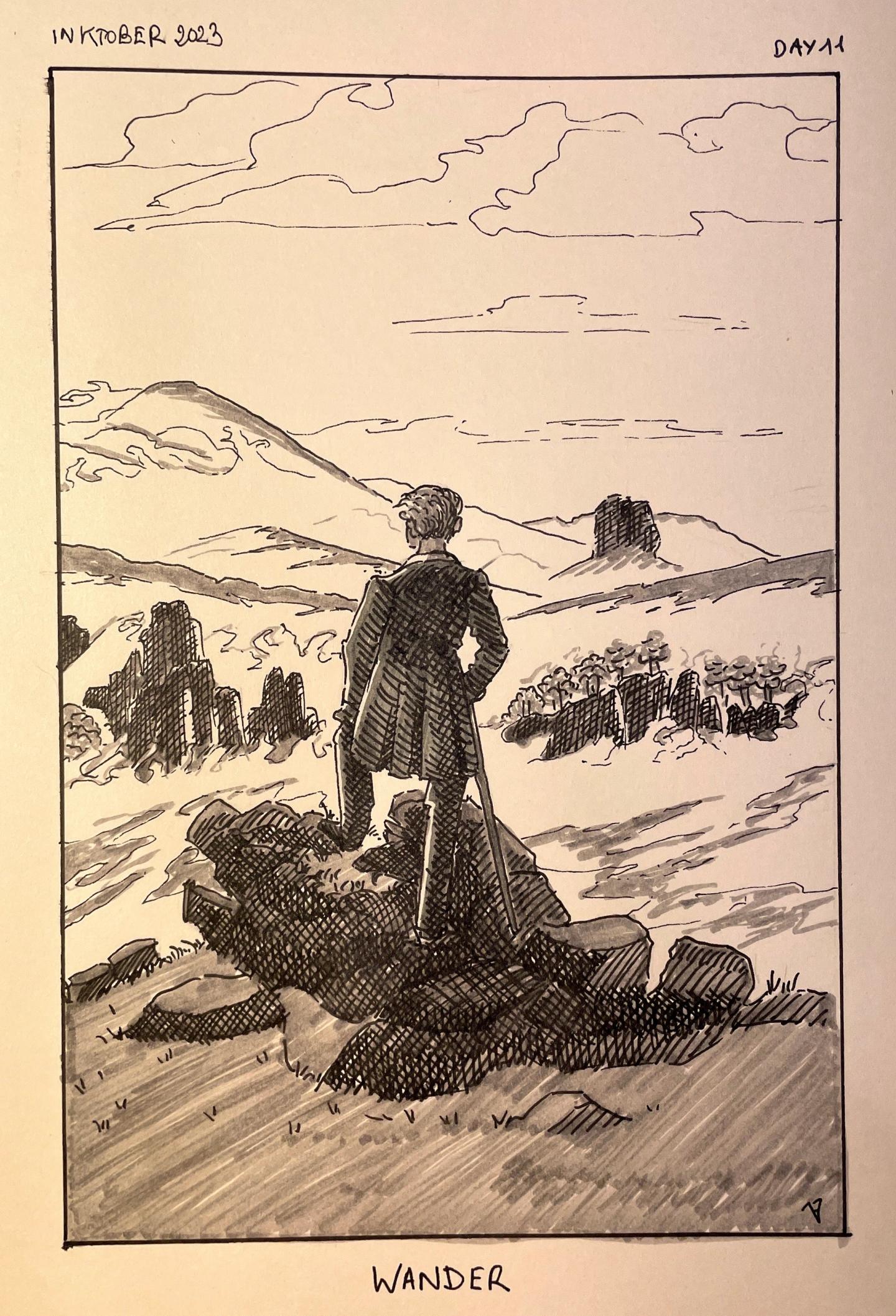 Inktober 2023, day 11