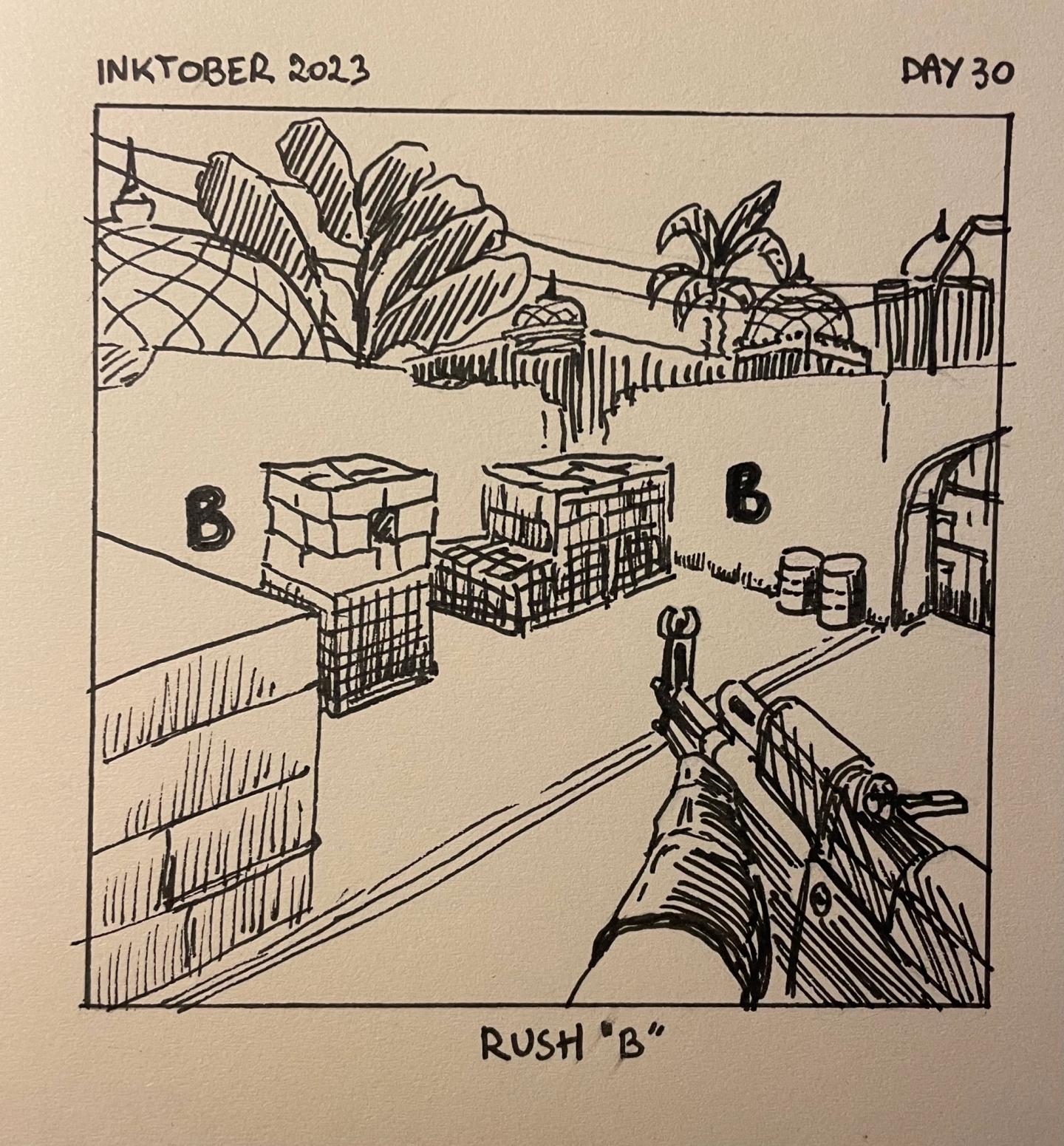 Inktober 2023, day 30