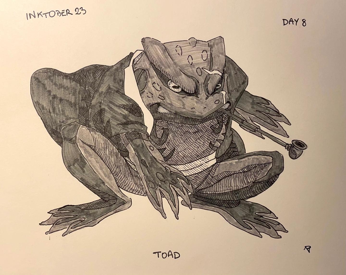 Inktober 2023, day 8