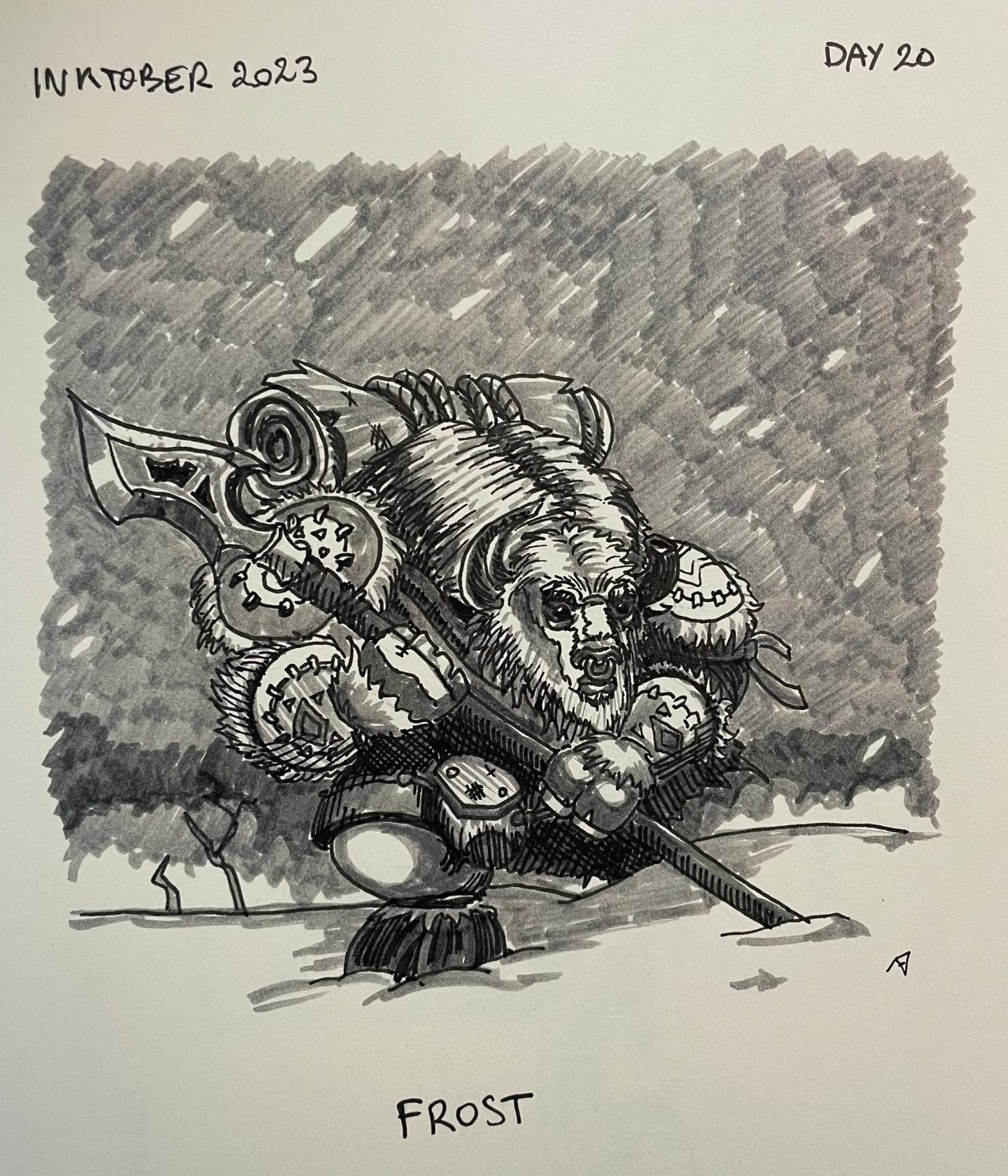 Inktober 2023, day 20
