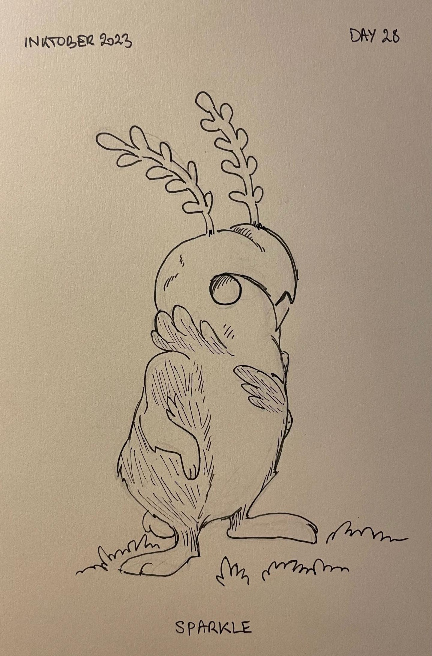 Inktober 2023, day 28