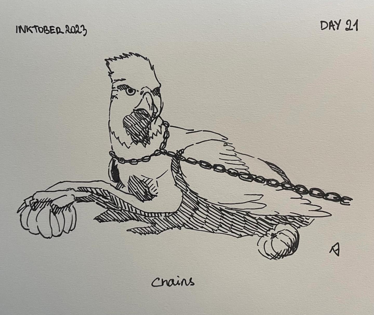 Inktober 2023, day 21