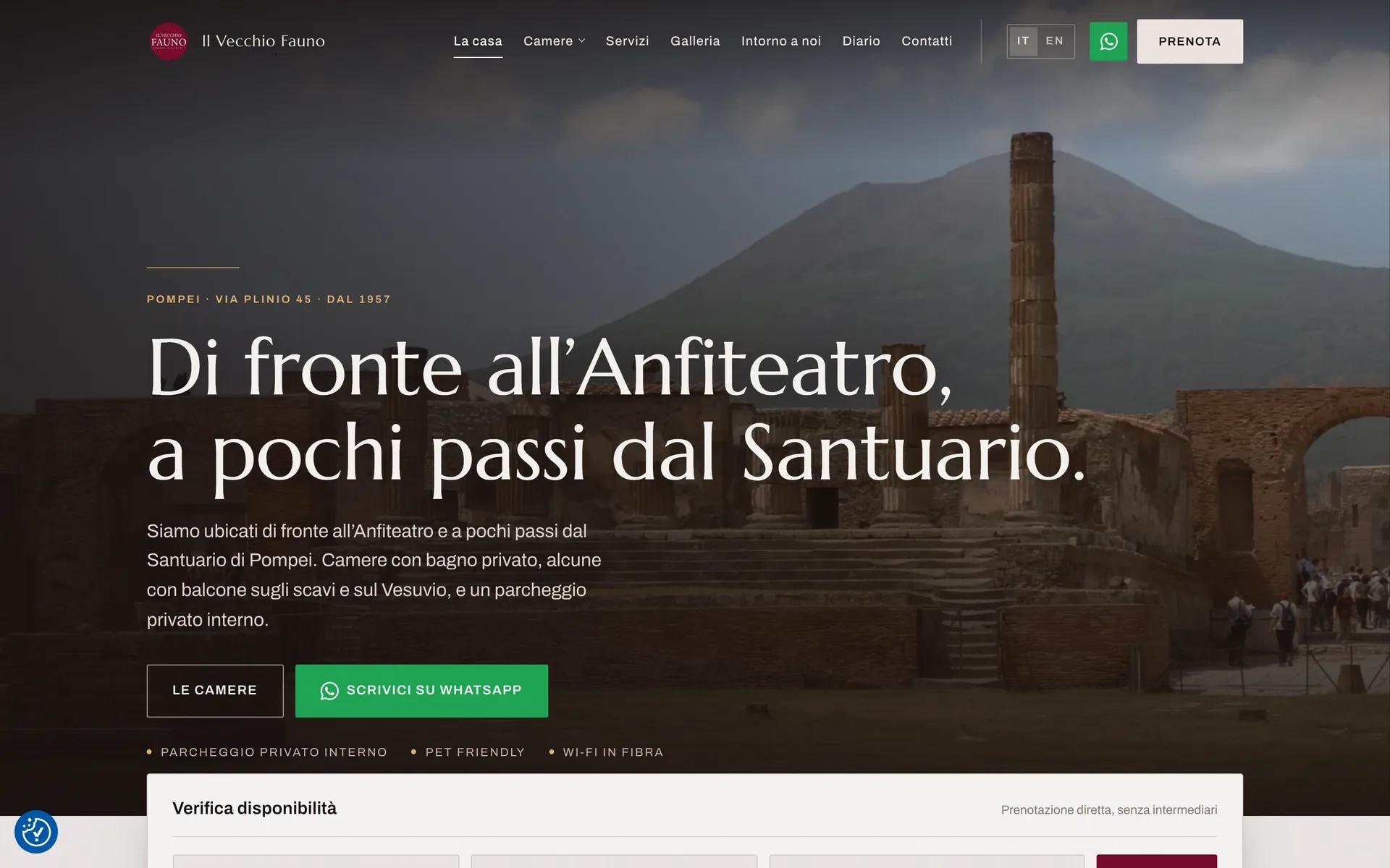 Il Vecchio Fauno su desktop