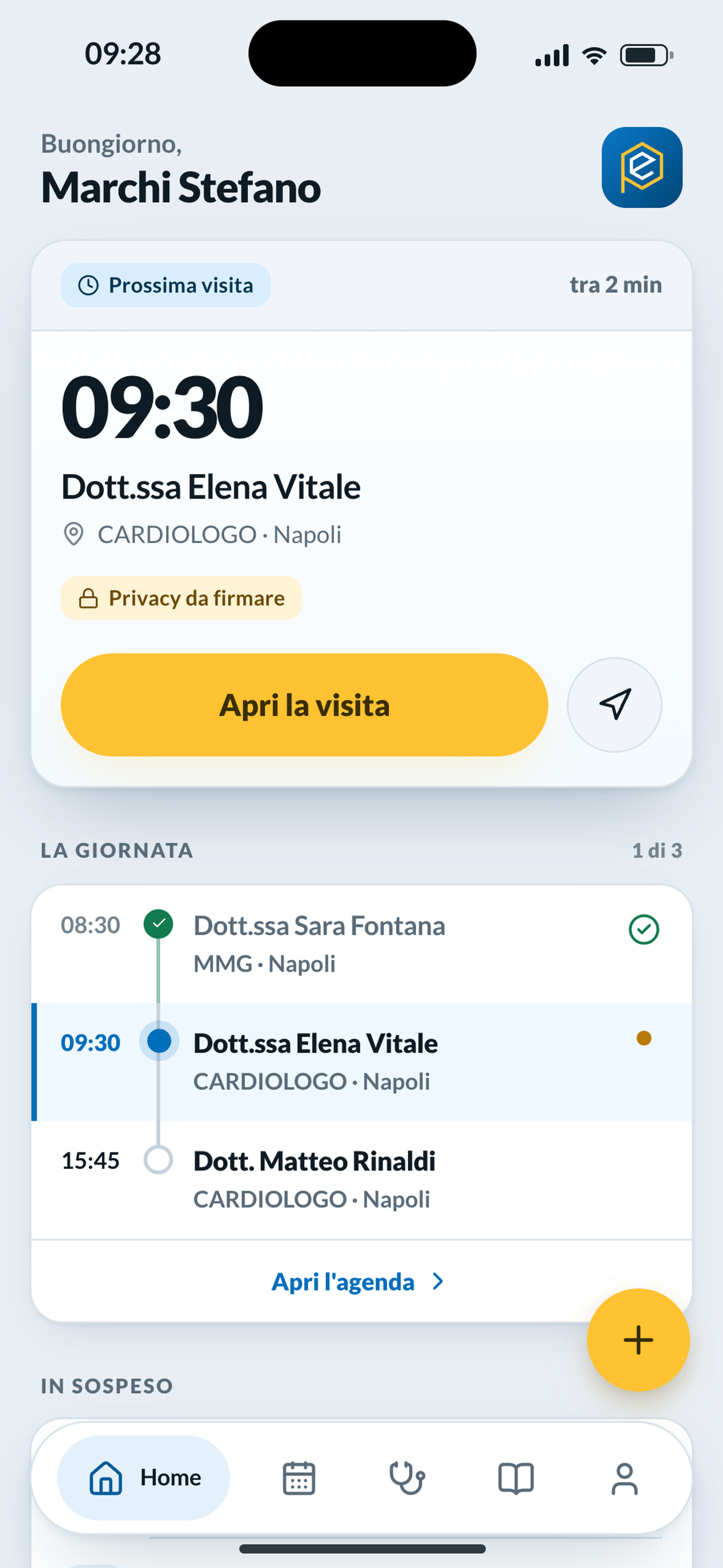 Home di PharmaEvo su smartphone