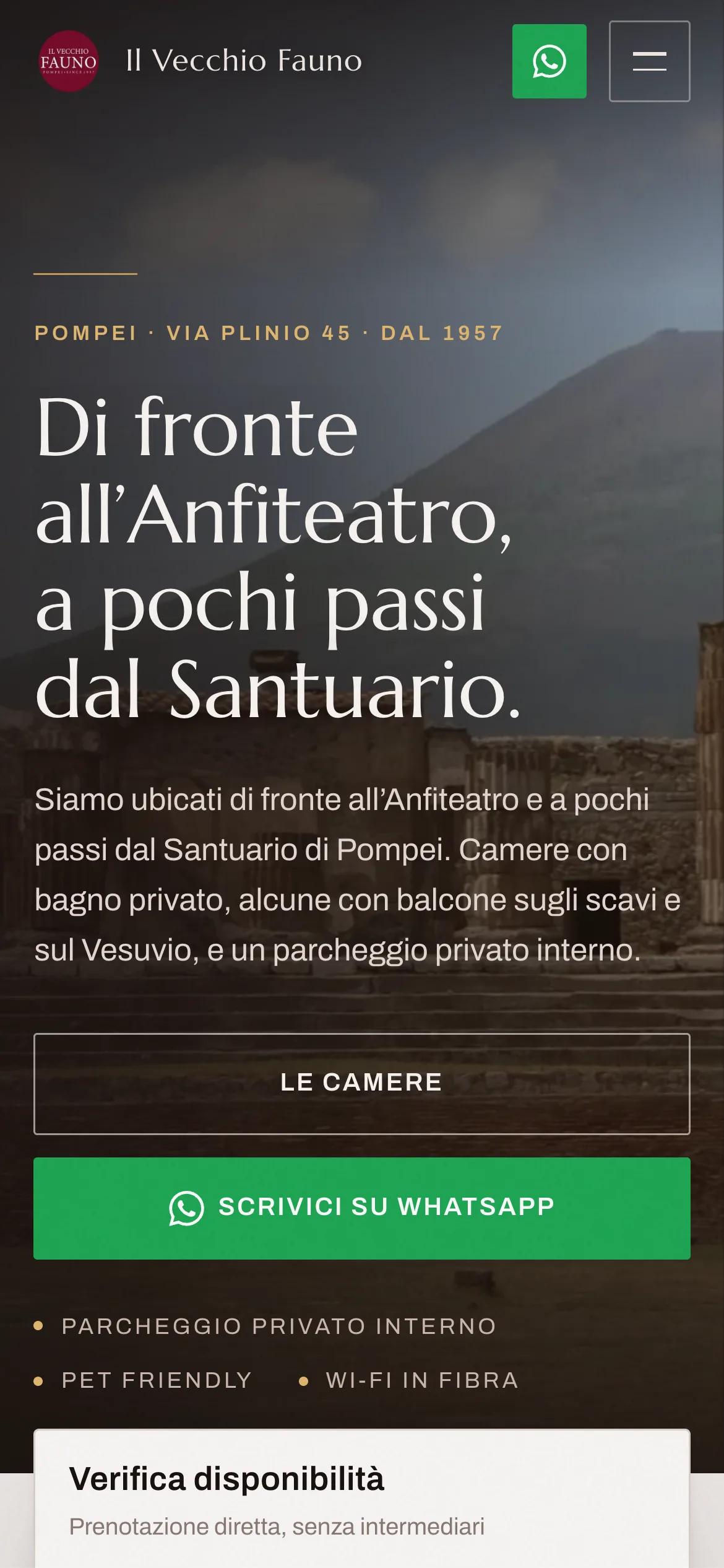 Il Vecchio Fauno su smartphone