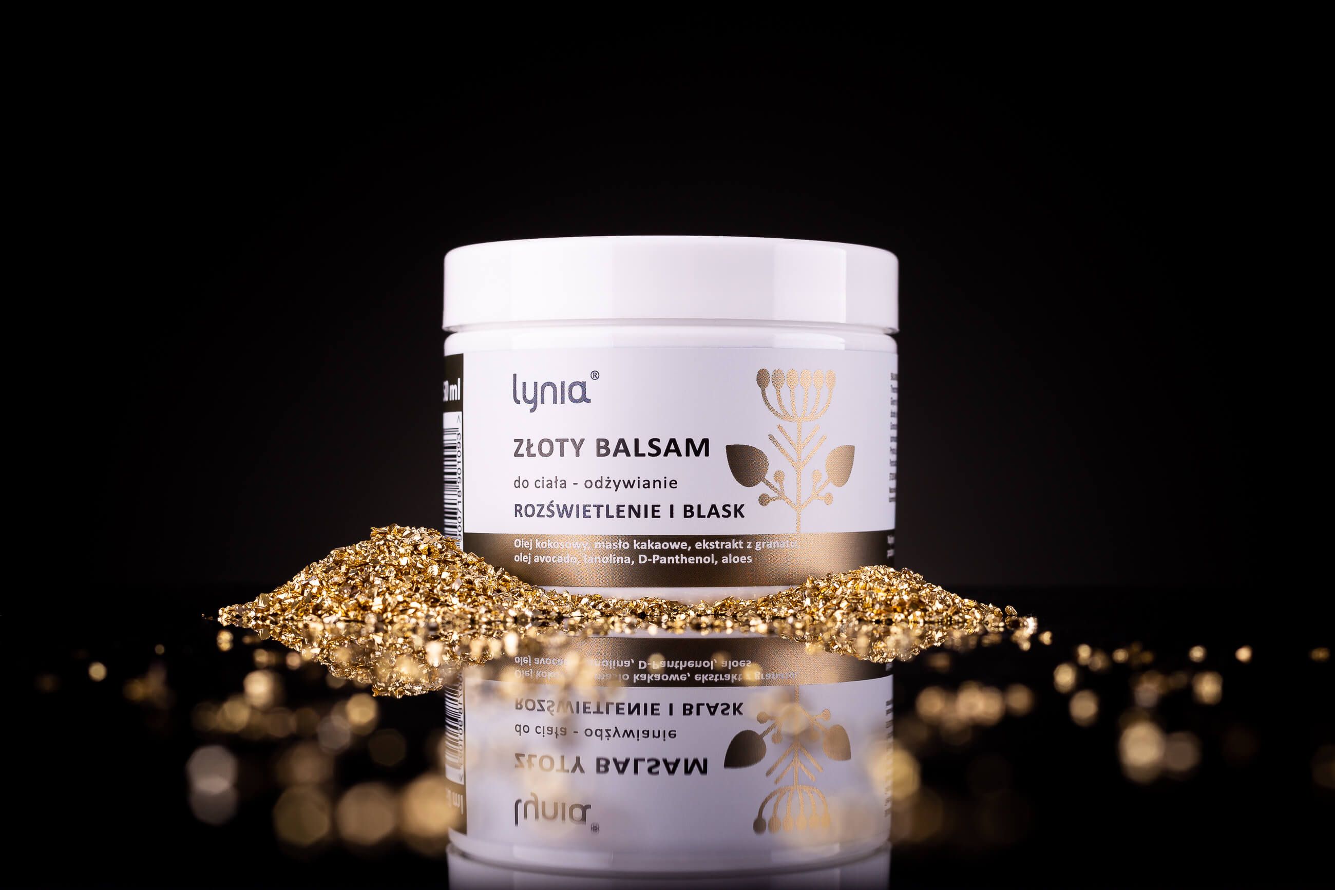 Zdjęcie z sesji reklamowej dla kosmetyku