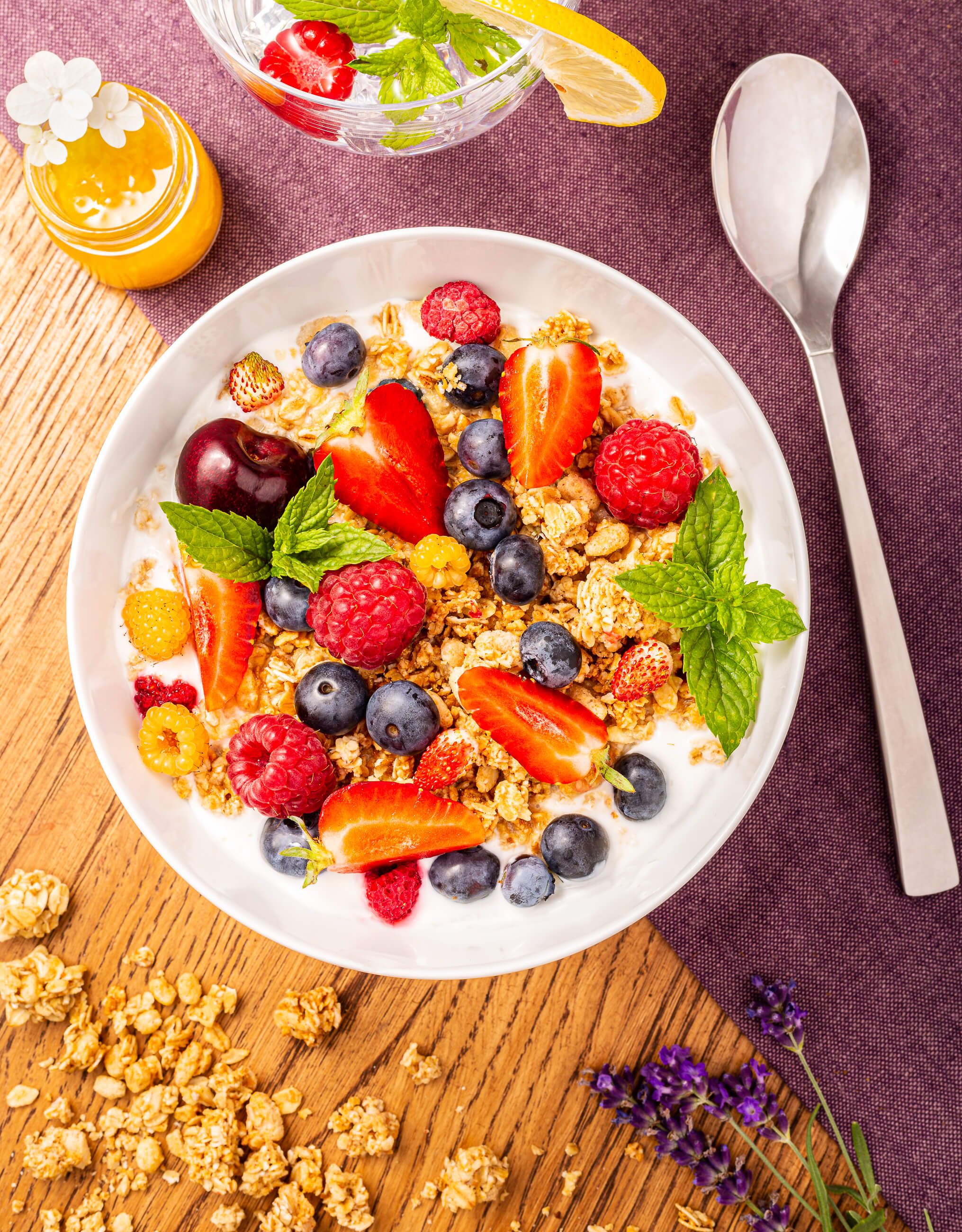 Aranżowane zdjęcie z sesji kulinarnej