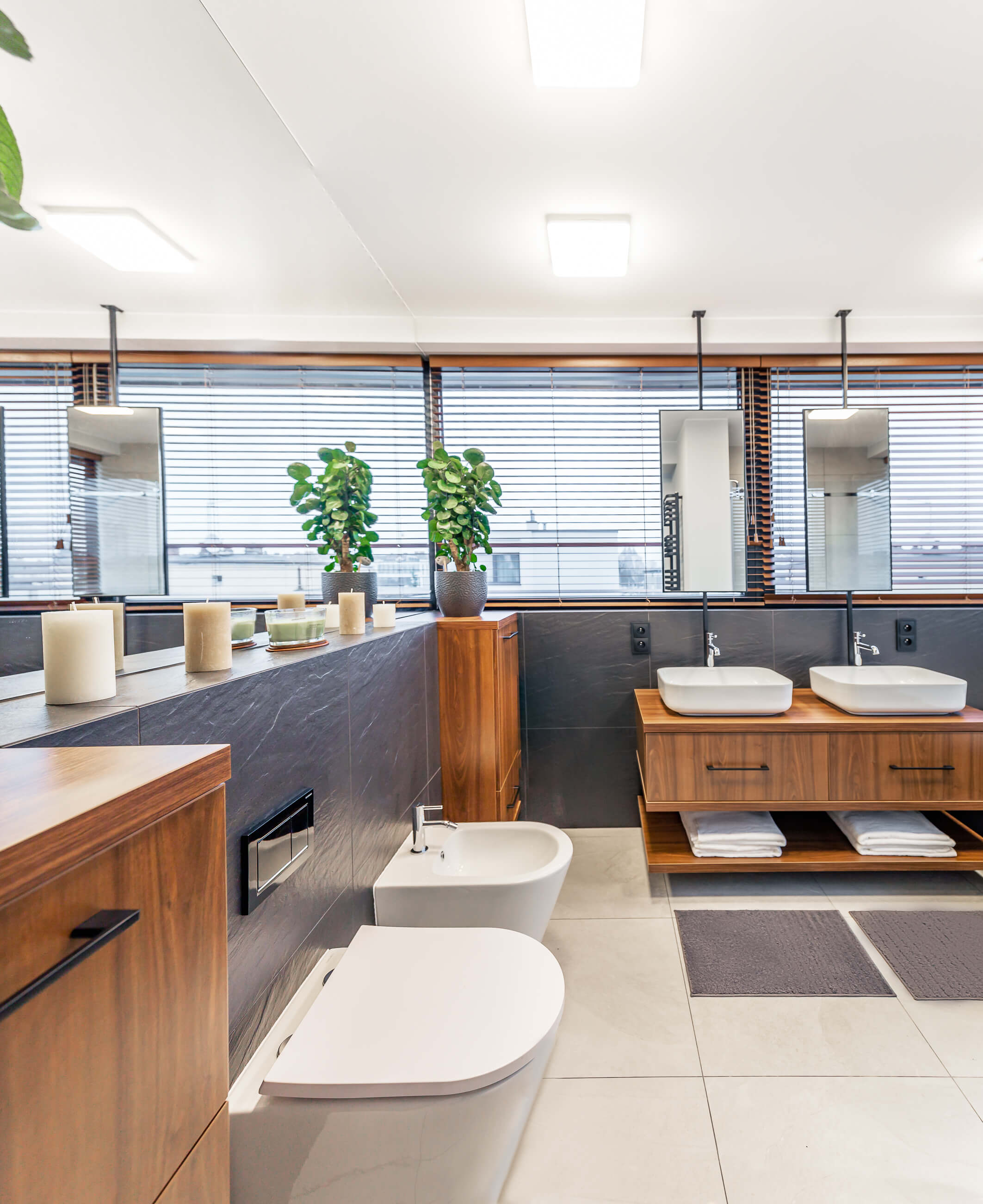 Zdjęcia łazienki w nowoczesnym domu w Poznaniu