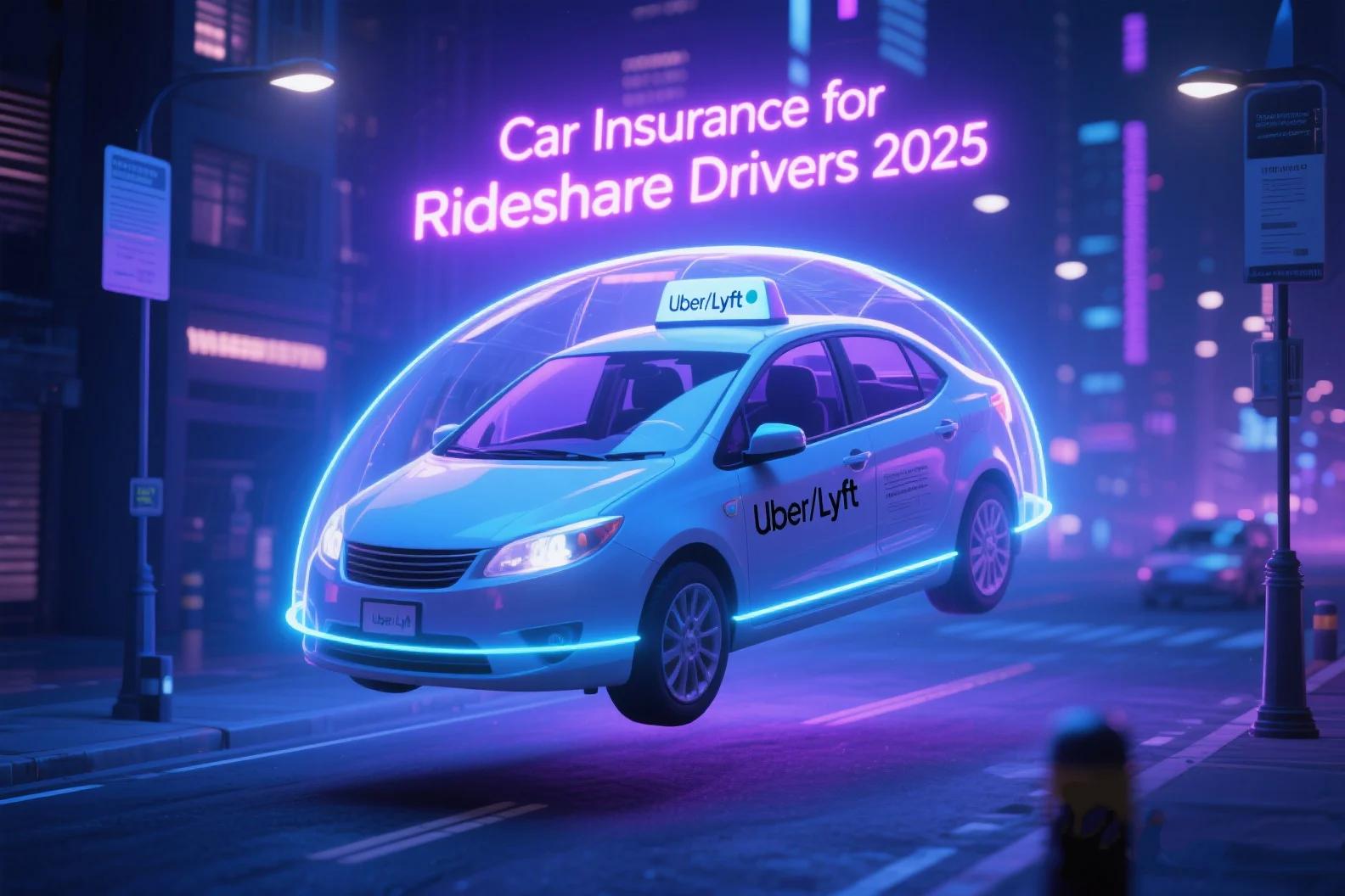 Car Insurance for Rideshare Drivers 2025: Best Policies & Savings Tips