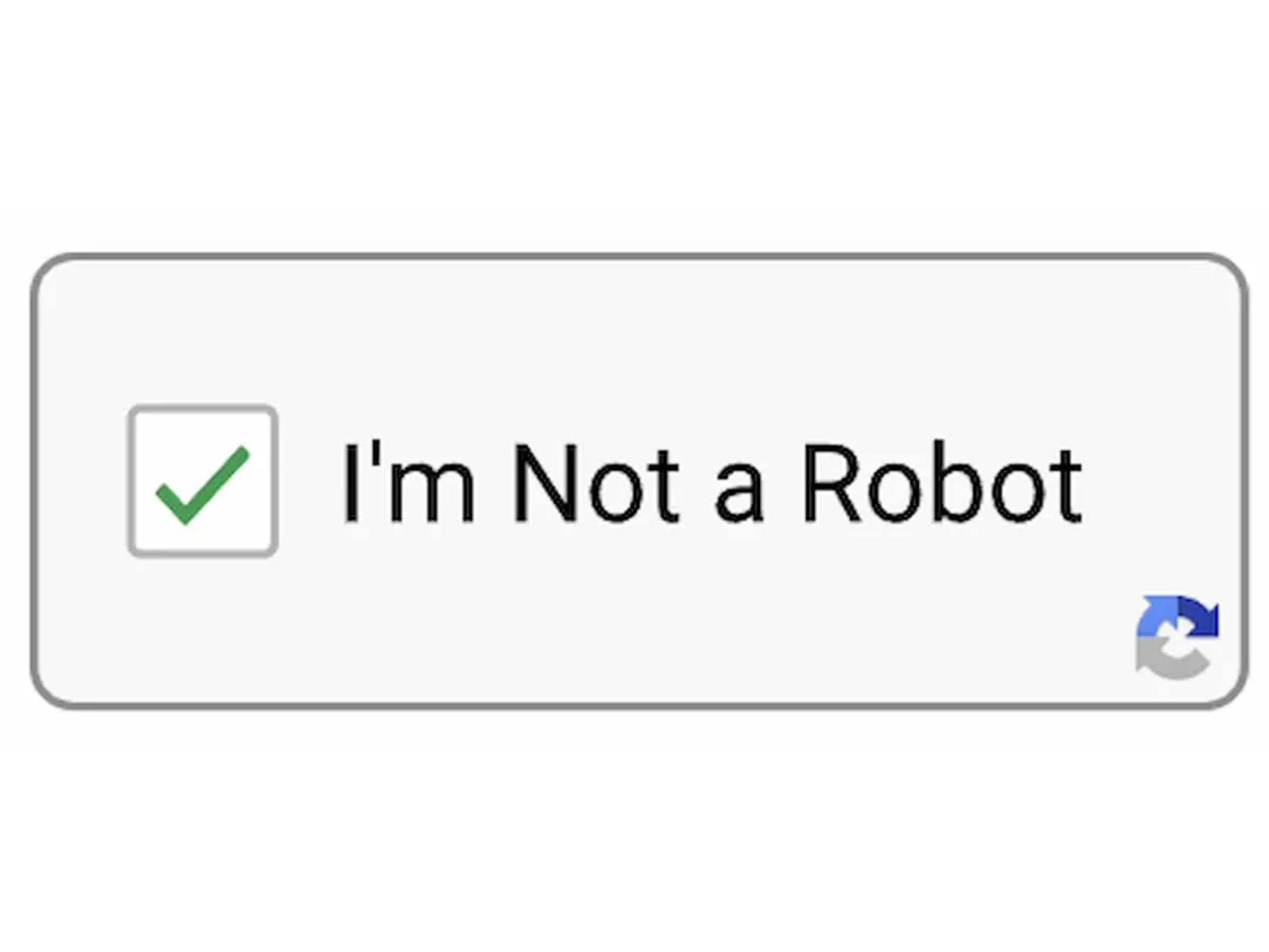 I'm Not a Robot