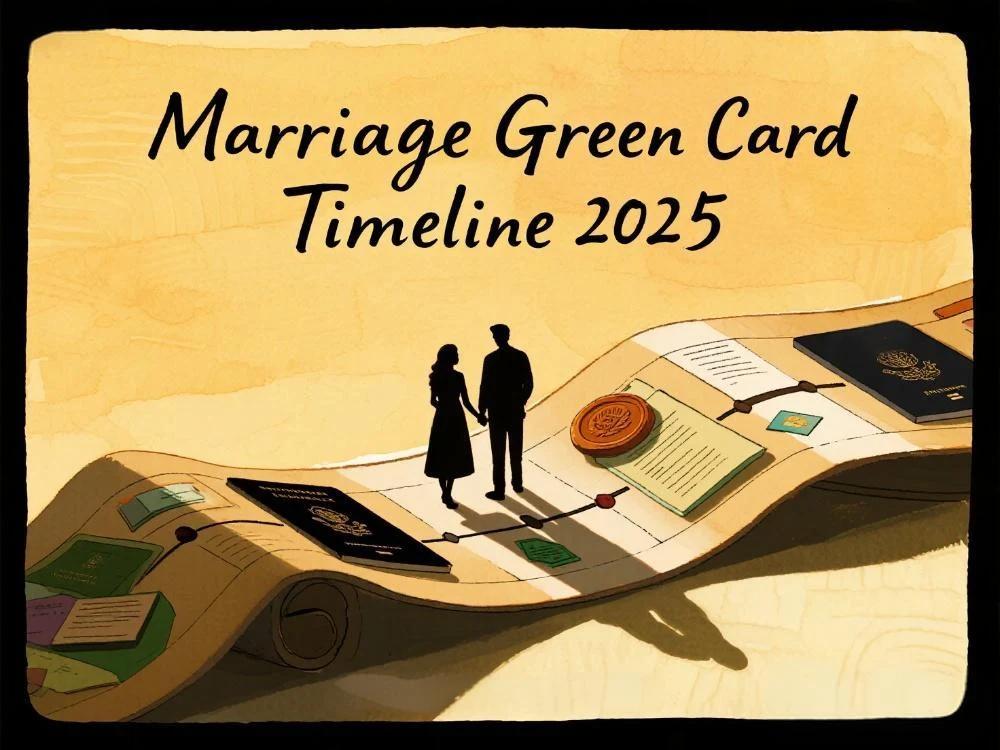 Marriage Green Card Timeline 2025: How Long It Takes and What to Expect Step-by-Step
