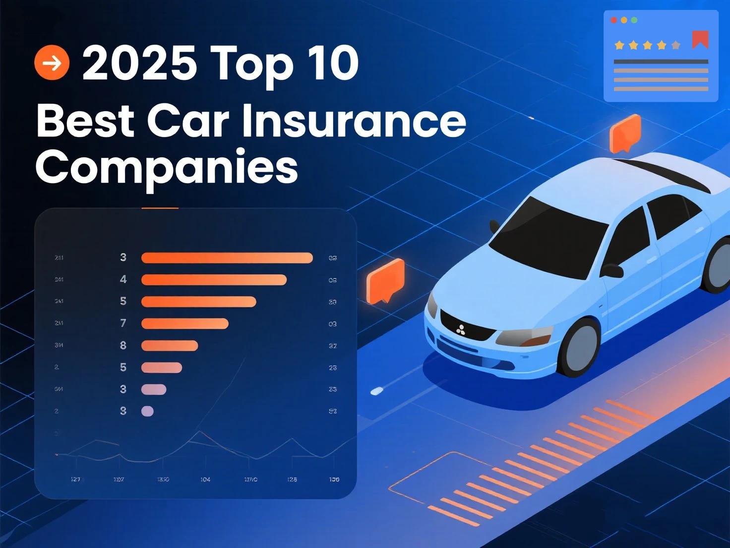 Top 10 Best Car Insurance Companies Reviewed (2025 Edition) – Expert Rankings & Comparisons