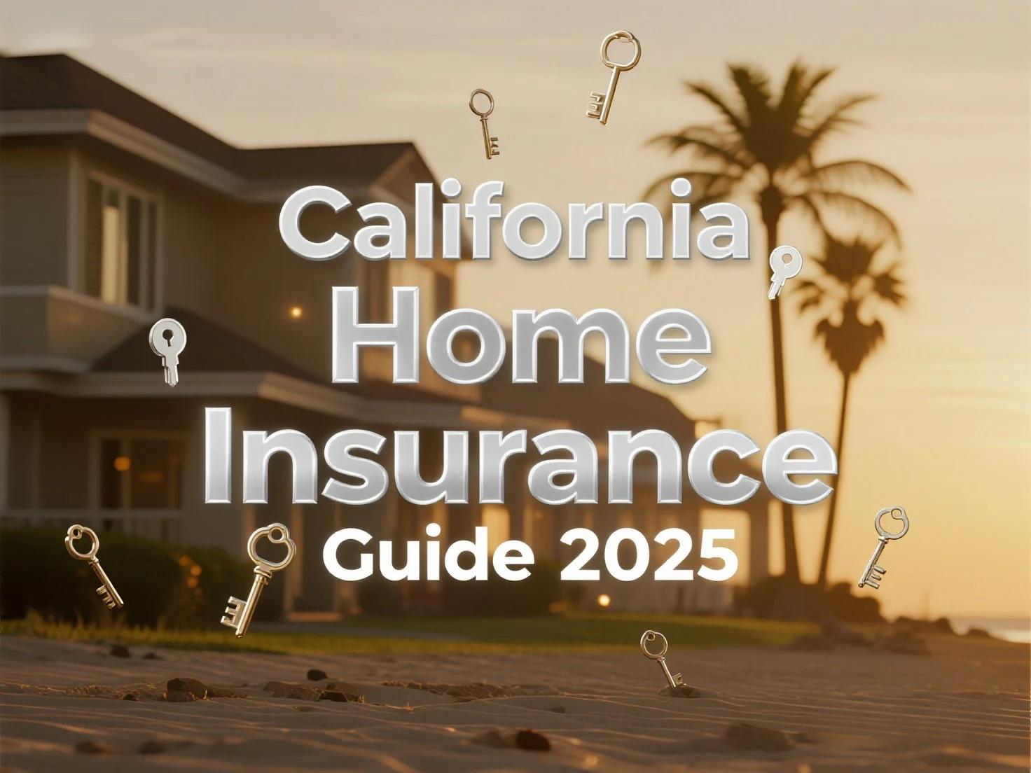 California Home Insurance Guide 2025: Safeguard Your Golden State Home