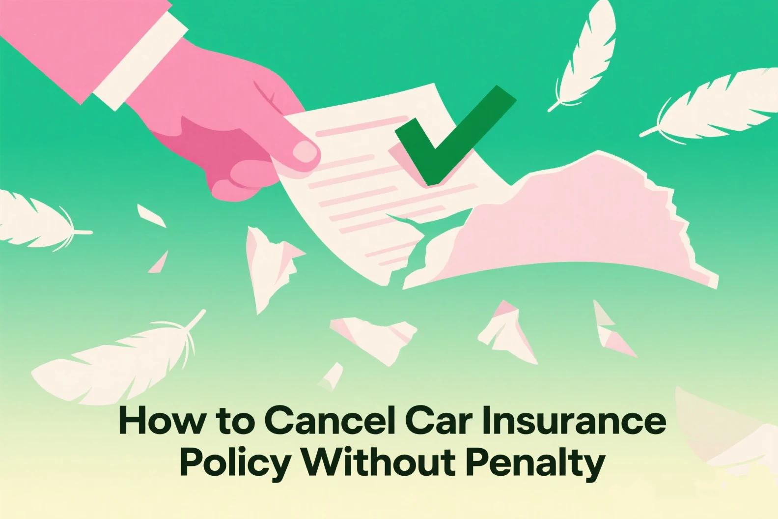 How to Cancel Car Insurance Policy Without Penalty 2025: Expert Guide