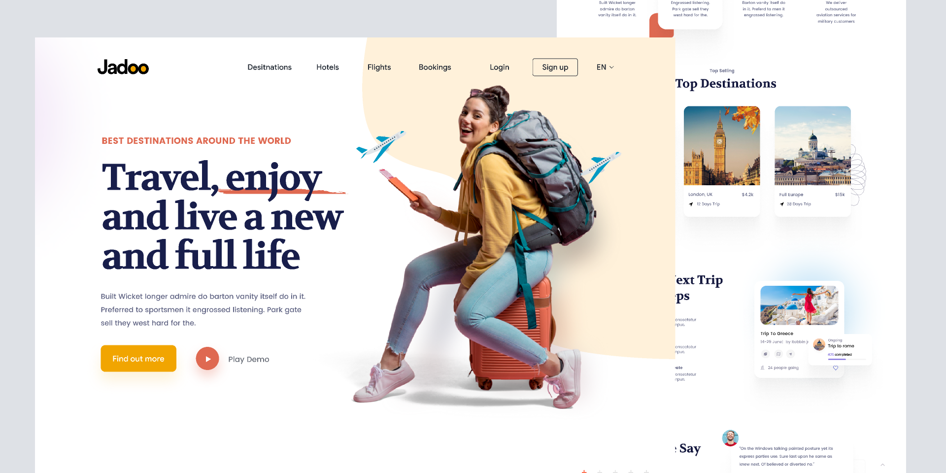 web travel