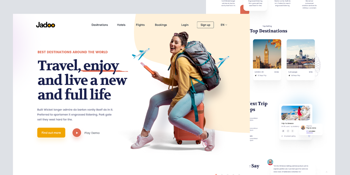 web travel