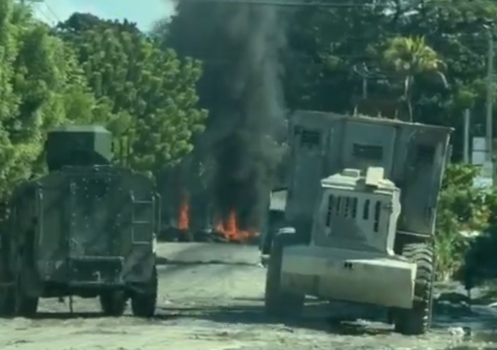 armor vehicles in Haiti