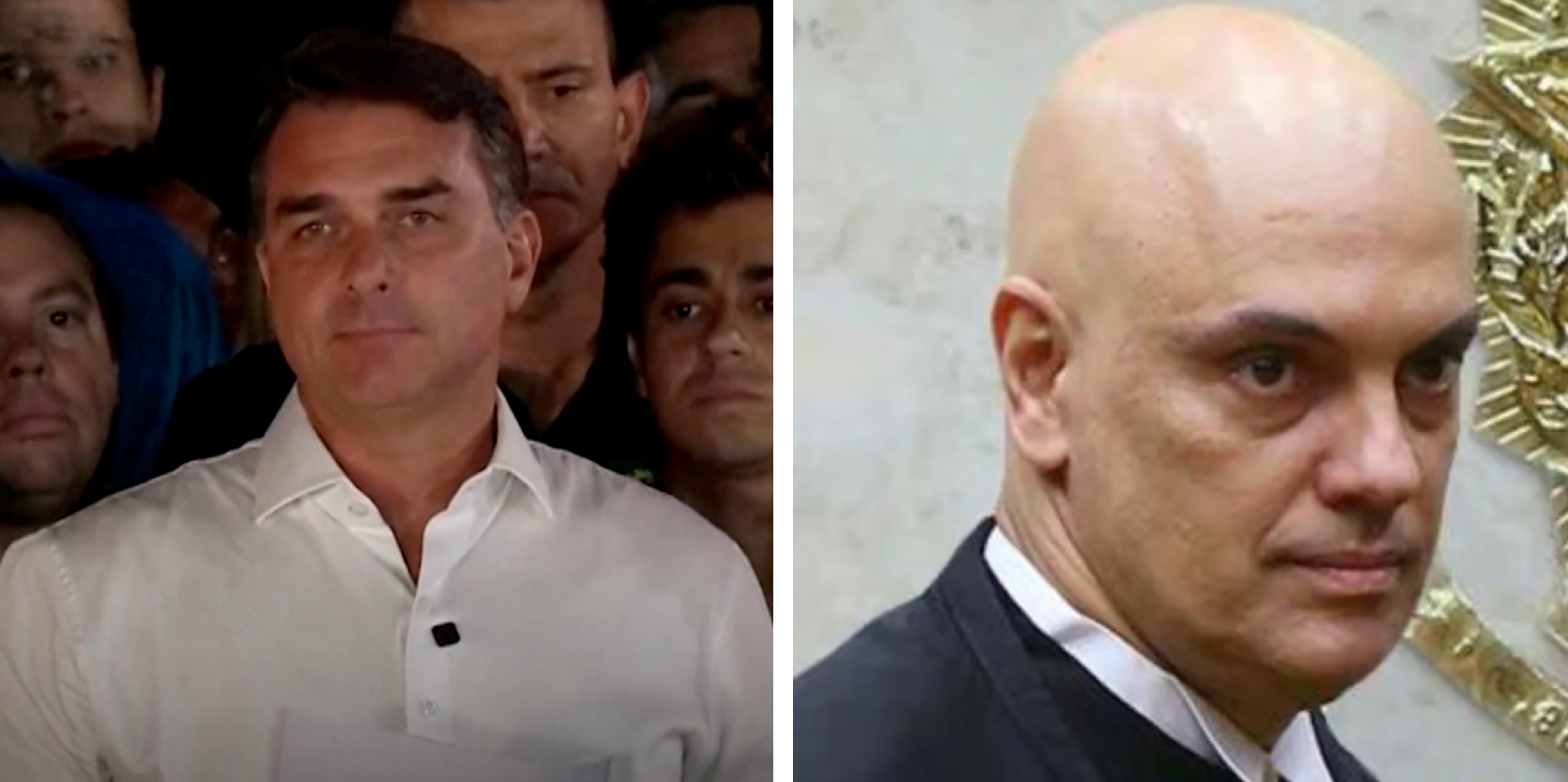 Flavio Bolsonaro, Alexandre de Moraes