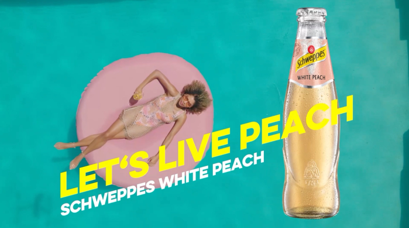 Schweppes - Let's Live Peach
