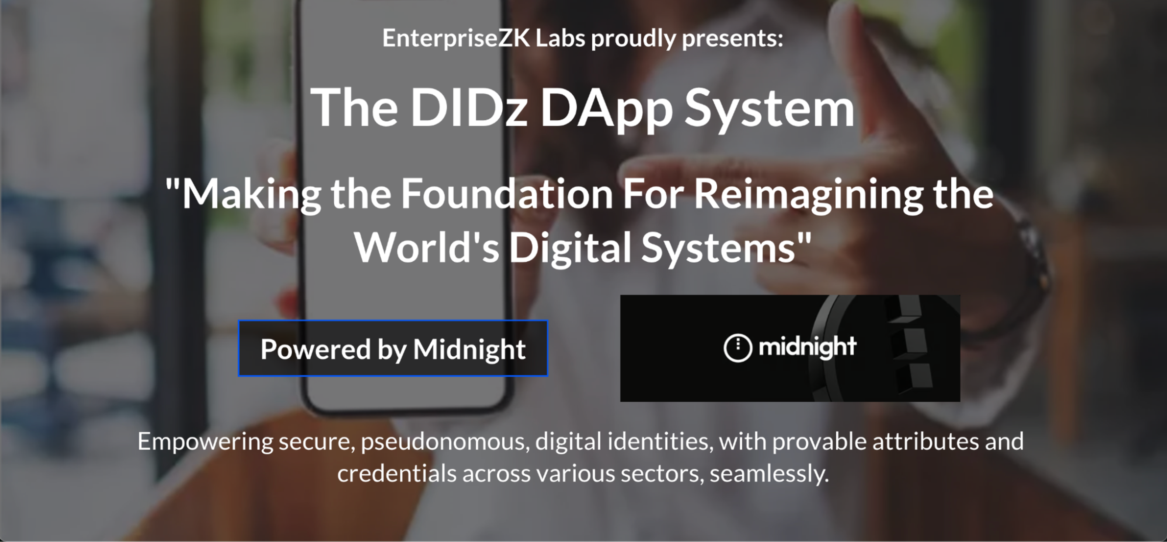 DIDz DApp website screenshot