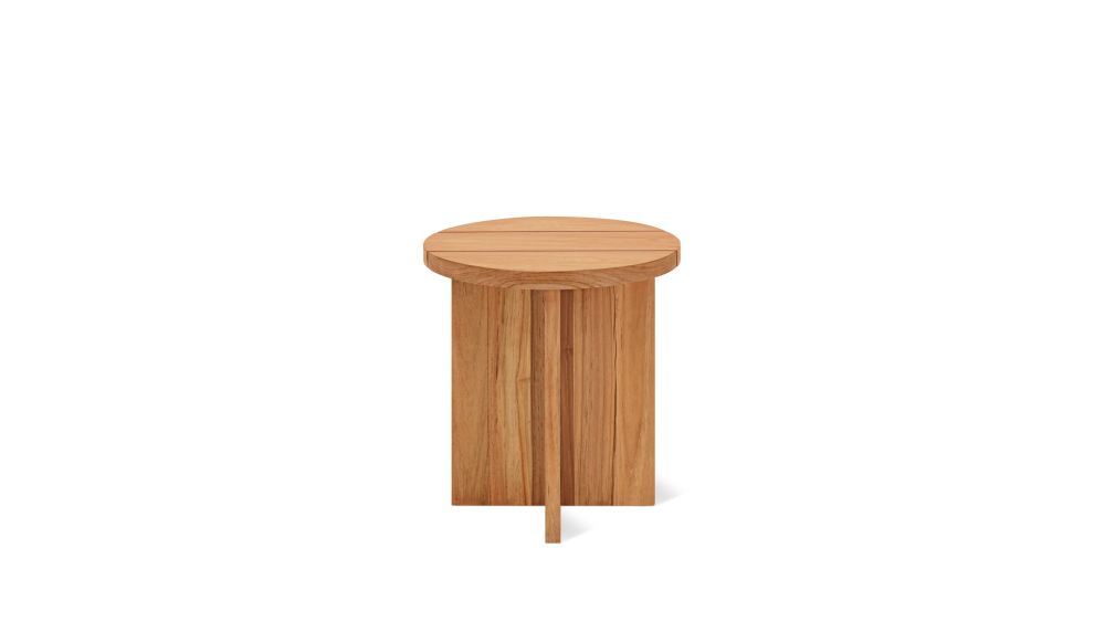 Harbour Outdoor Side Table, Teak