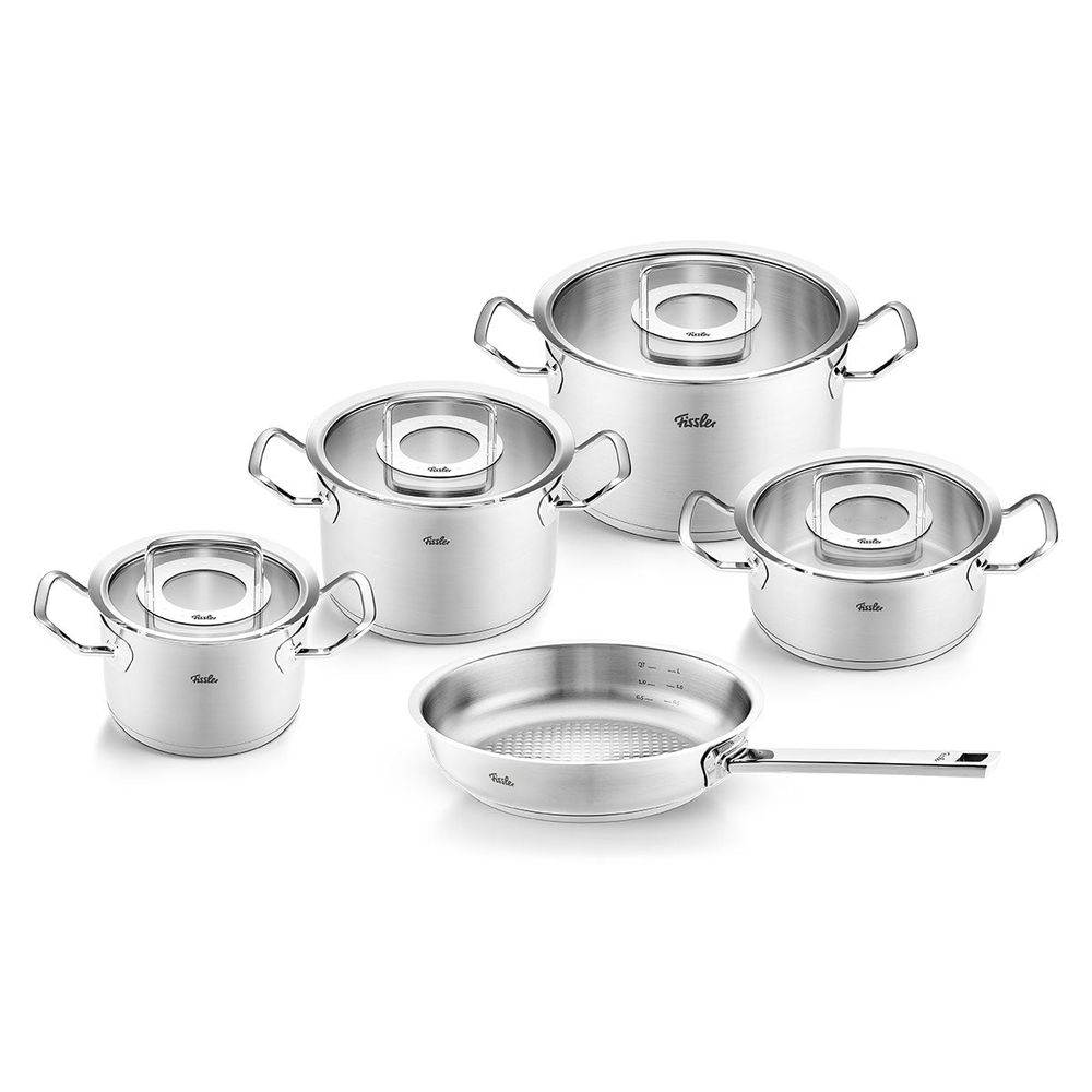 Original-Profi Collection 9-Piece Cookware Set, Glass Lids