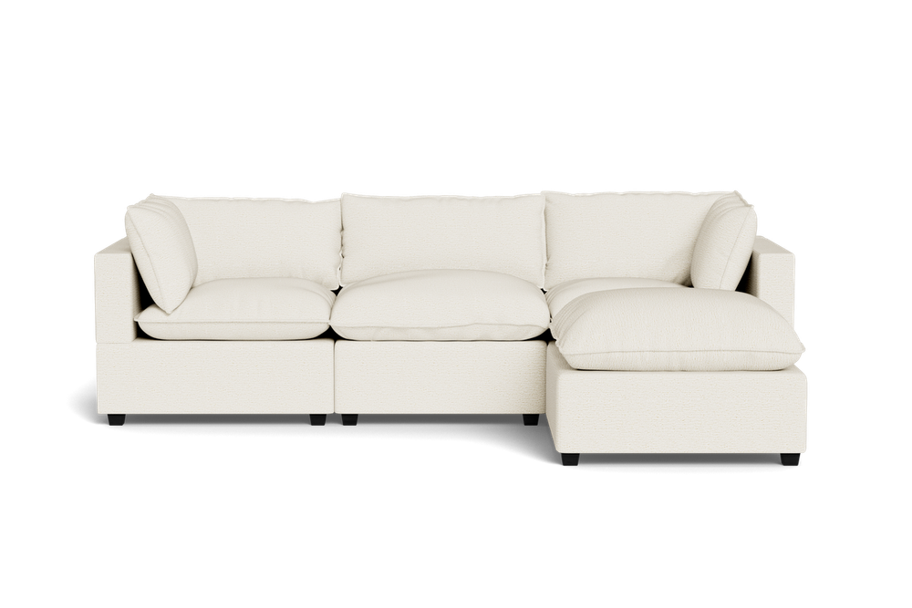 Kova Box Cushion Sofa 122"