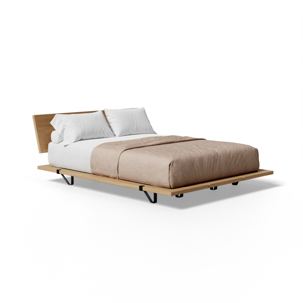 The Floyd Bed in Oak