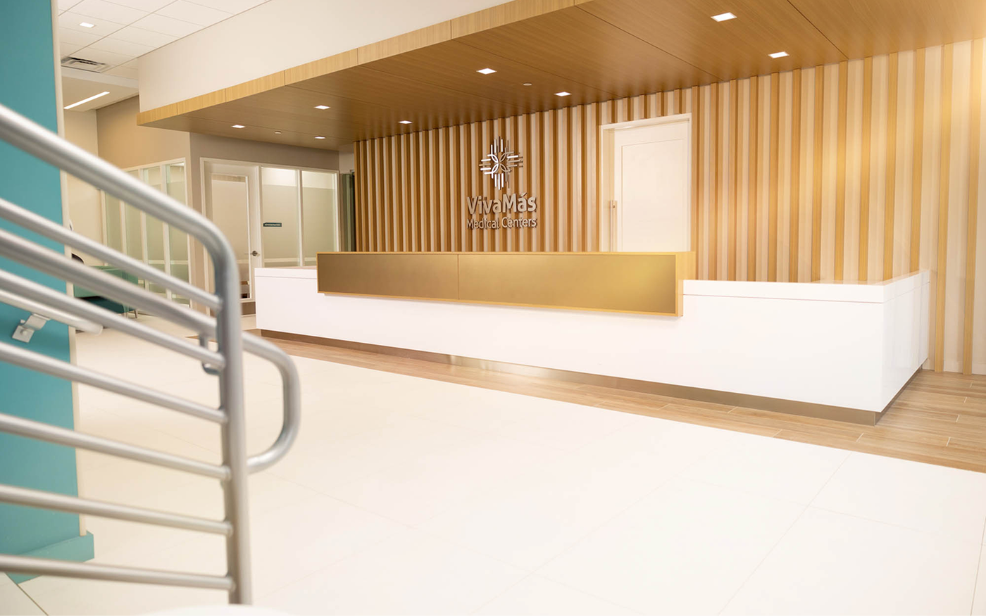 Viva Más Medical Center Entry Hall