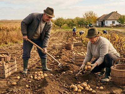 Când se scot cartofii
