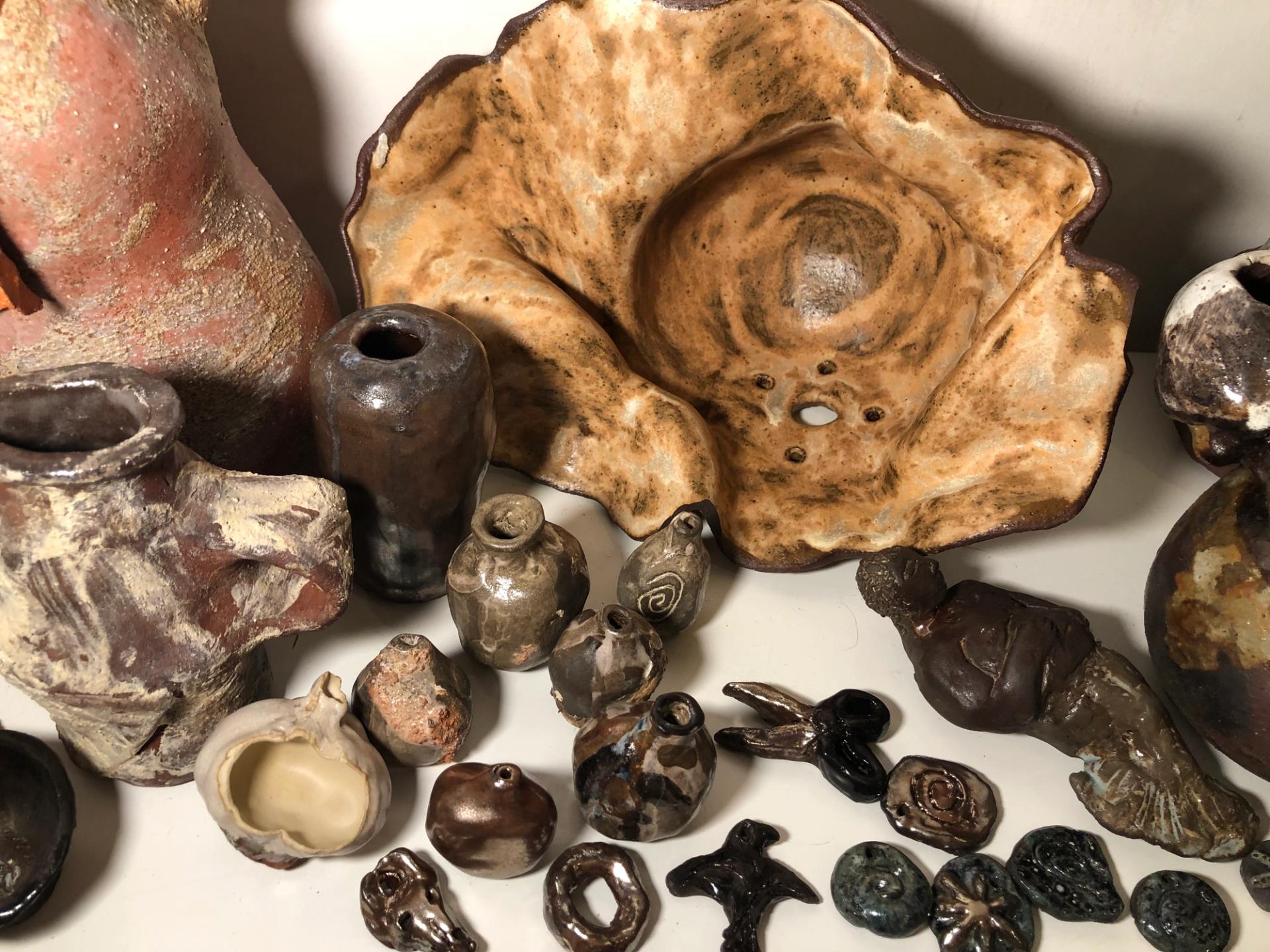 Collection of ceramic works