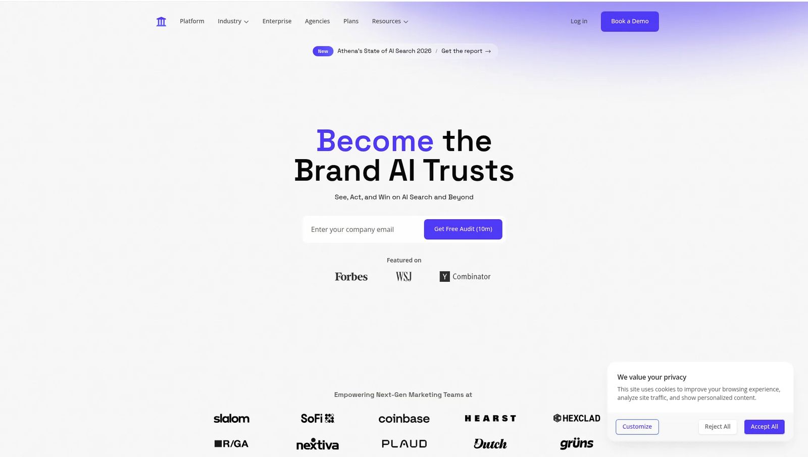  Athena HQ Homepage