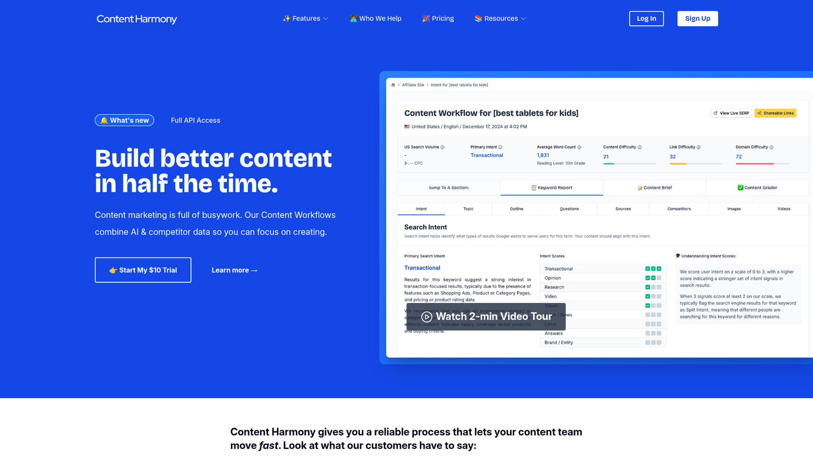 Content Harmony
