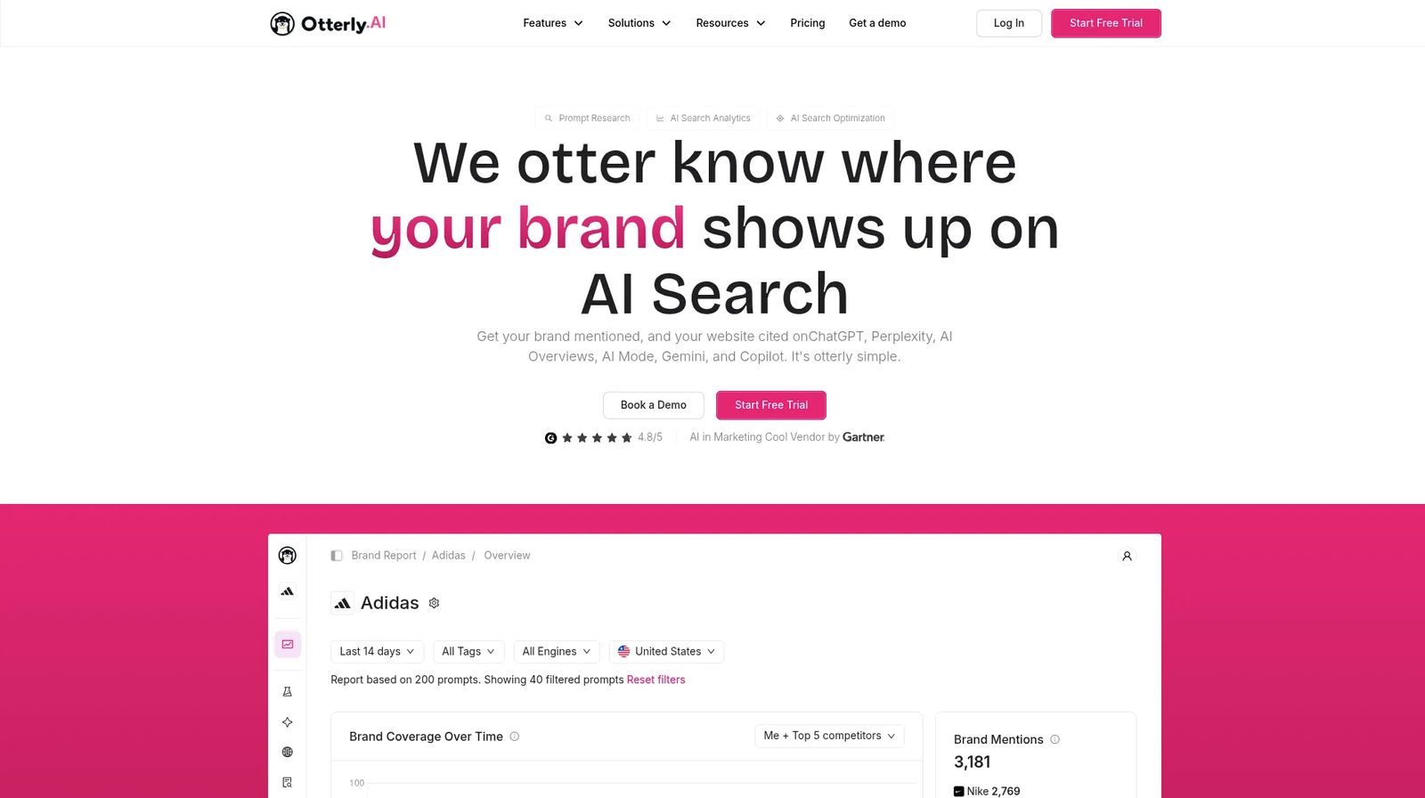 Otterly.AI Homepage