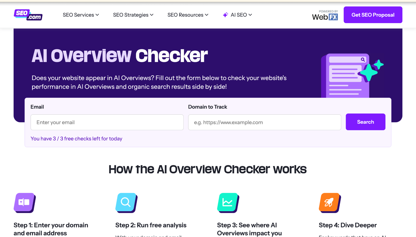 SEO.com AI Overview Tools: Best For A Free Starting Point