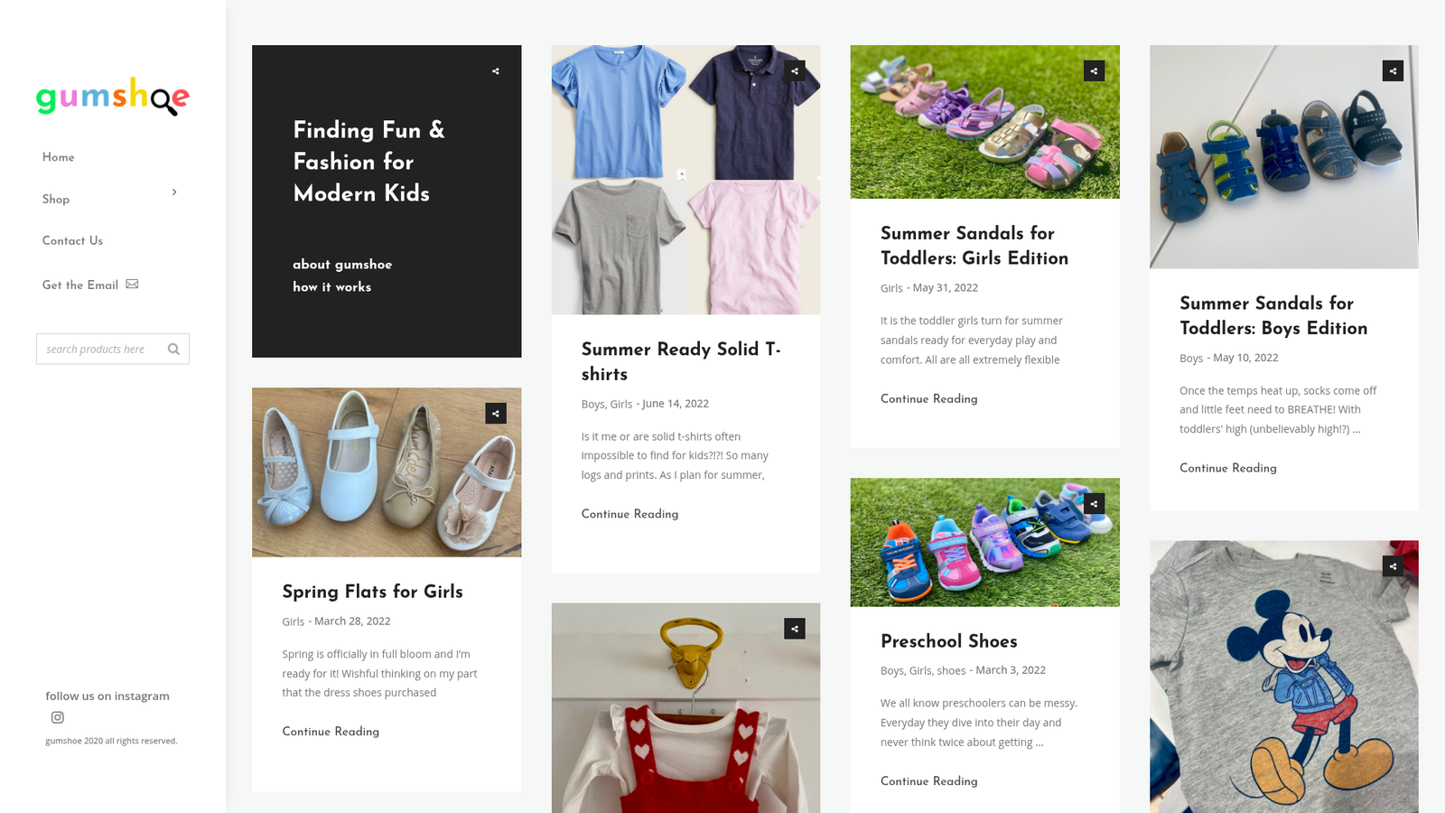 Gumshoe homepage