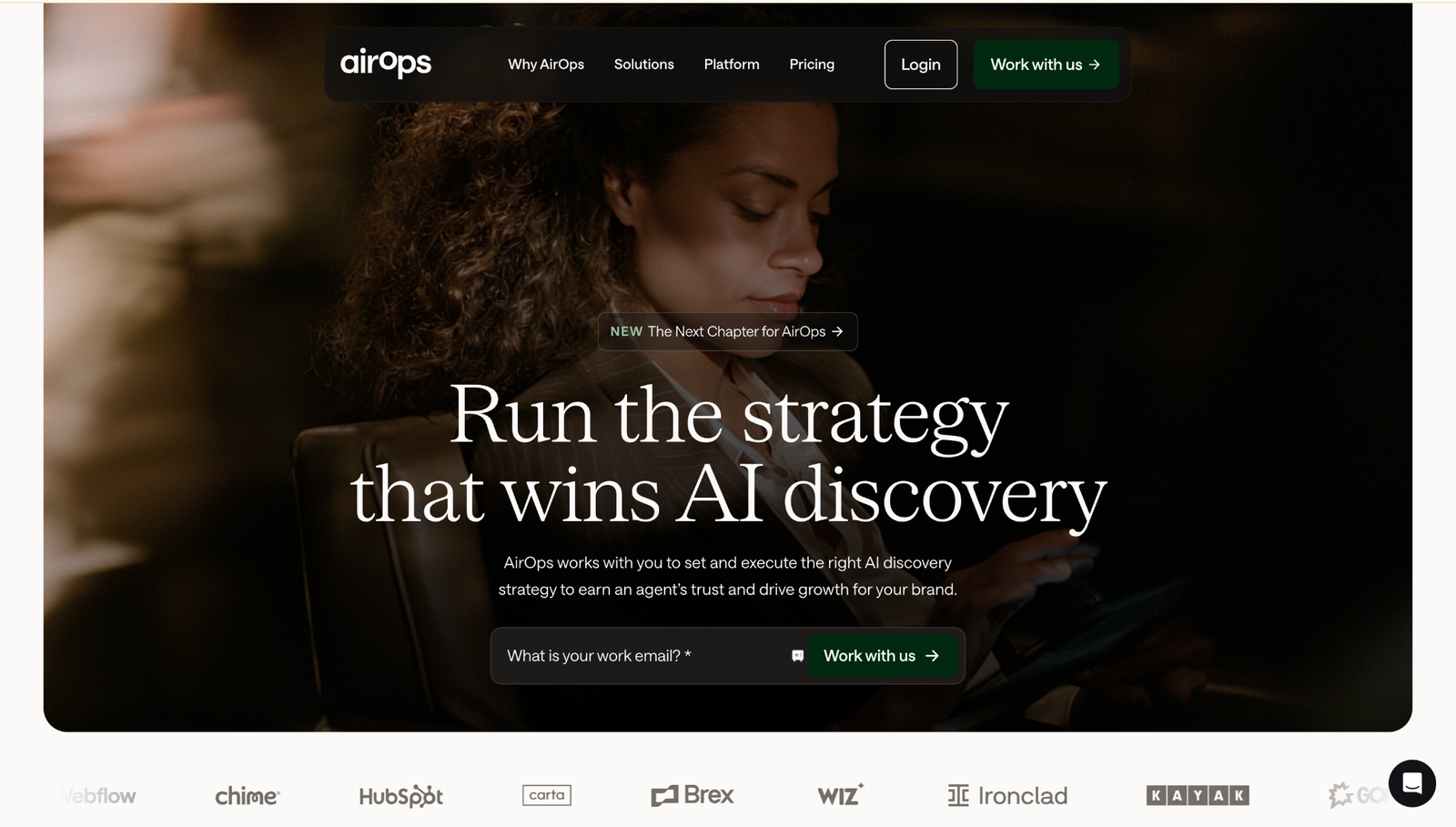 Airops Homepage