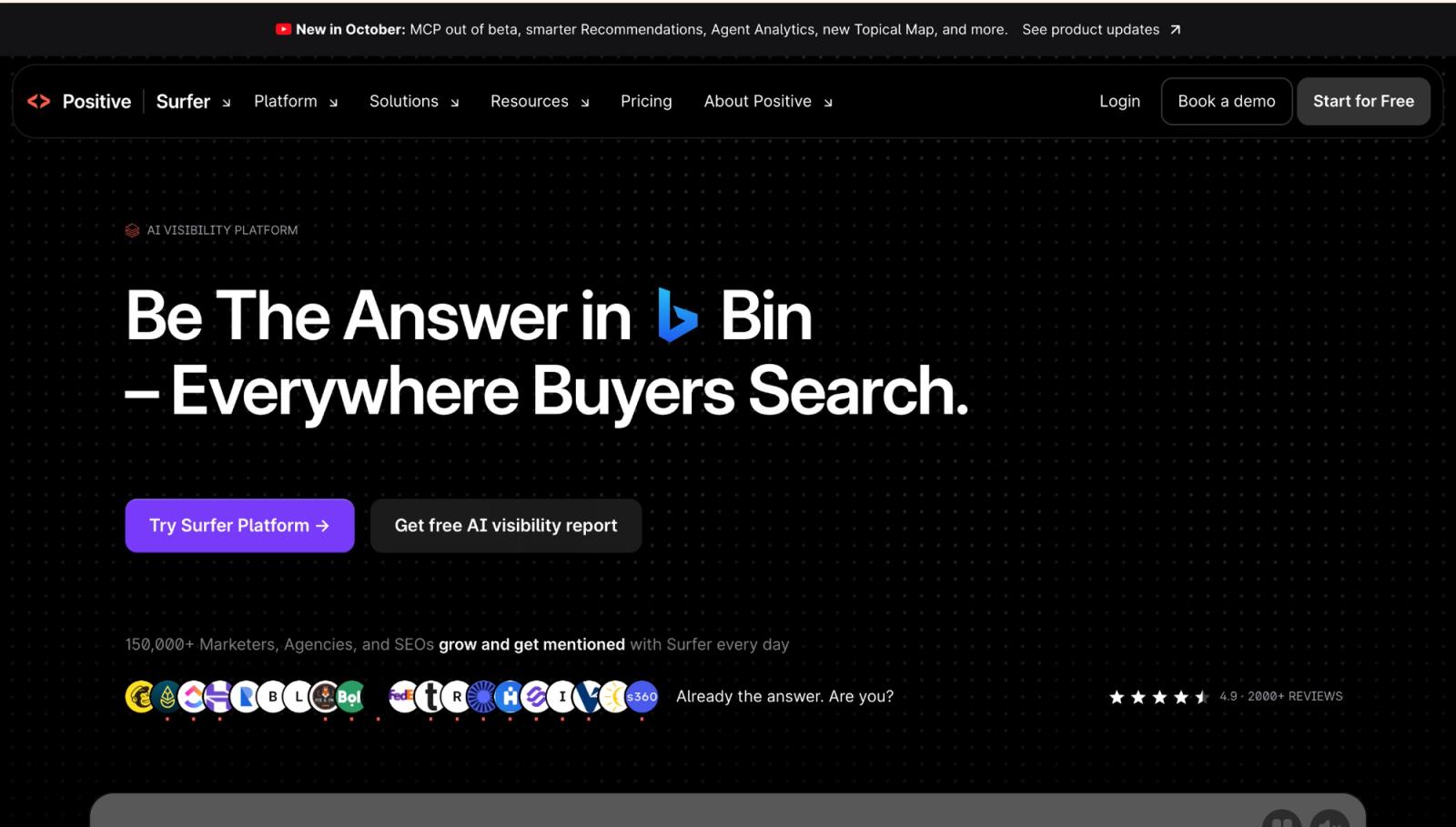 Surfer Homepage