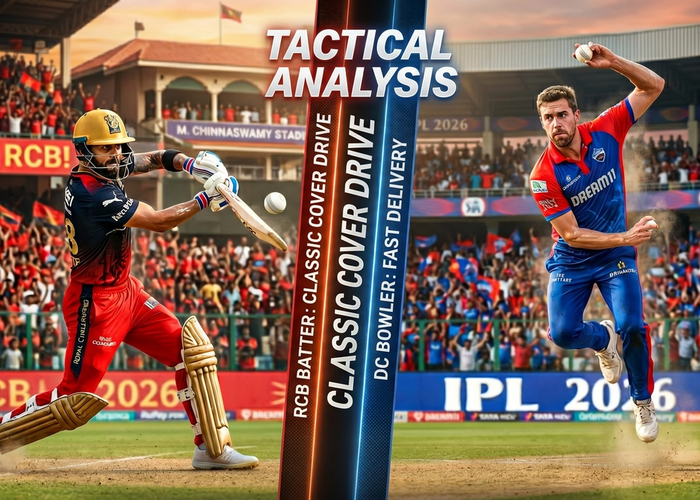RCB vs DC IPL 2026 Match 26: Pitch Report, Probable Playing 11, Head-to-Head & Winning Prediction