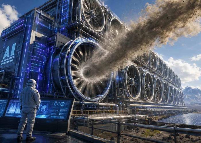 The Carbon Killers: Inside The Billion-Dollar AI Machines Sucking CO2 From The Sky