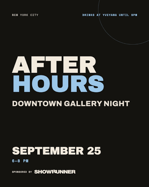 After Hours Downtown Gallery Night Sep 2026
