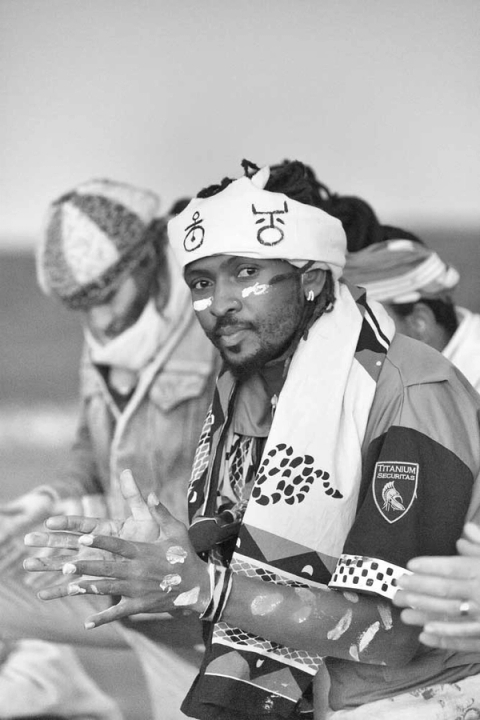 Andile Dyalvane and the Kwasukasukela Arts Collective at Tankwa Artscape Residency