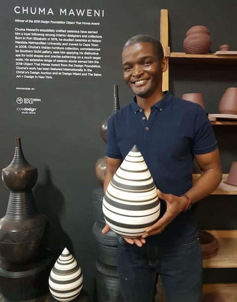 Special mention for Chuma Maweni at 100% Design South Africa 2019 Awards