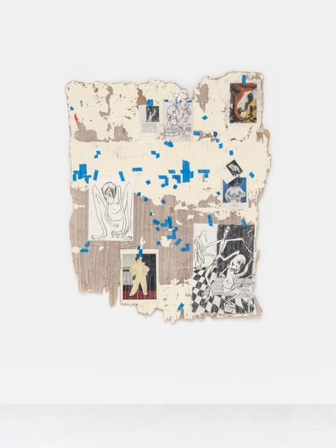 Dom’s Studio Wall, 2025 - Kamyar Bineshtarigh