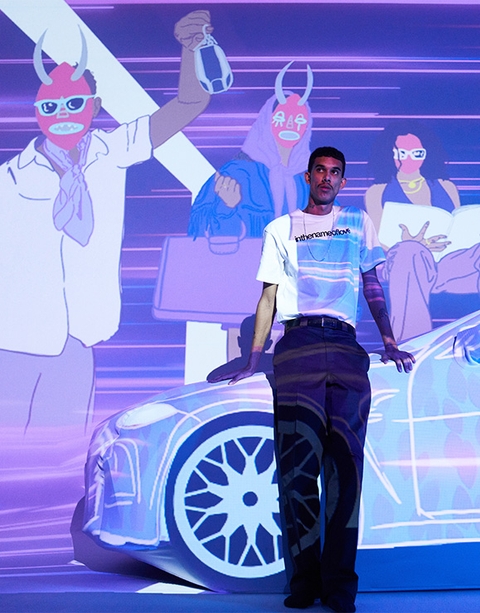 Watch: Jozua Gerrard crafts immersive animation in collaboration with BMW South Africa