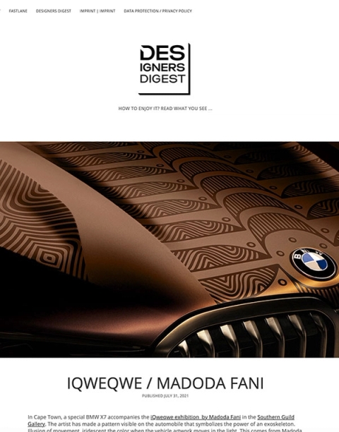 Designers Digest, July 2021 - iQweqwe / Madoda Fani