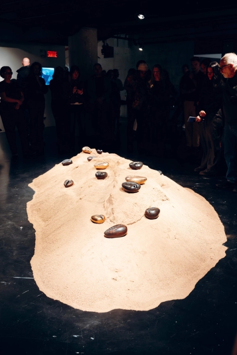 M’anif: The Quebec City Biennial - Oluseye's The Value of My Dreams Will Not Drown Me